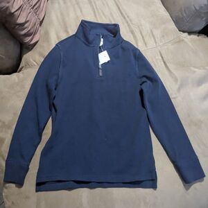 Crewcuts Navy Blue Zip Pullover